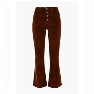 Maje corduroy flare pants